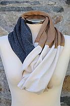 Maria Bellentani natural scarf.1236