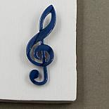 Musical note brooch.26B