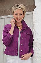 Doris Streich grape jacket.356196G