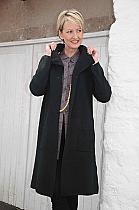 Adini Sherie black long cardigan.1081