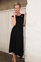 Doris Streich black A shape dress.667270