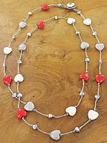 Little heart necklace.BL2