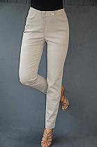 Robell grey denim slim fit trousers Col.91.51580