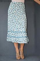 Adini Marsha glass blue skirt.3124 