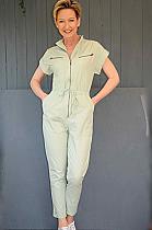 B.Young Desina frosty green jumpsuit.1178