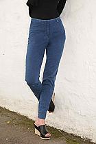 Robell Marie washed denim pull on jeans.51580 col.62