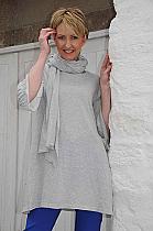 Ginger Toby merl grey fine knit tunic.2499G Was 79 now...