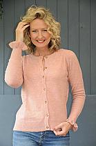 Lily and Me Darcy pink cardigan.3506P