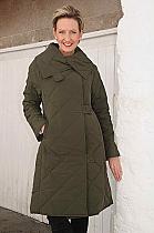 Evatralala olive padded coat.6M ALSO AVAILABLE IN BLACK.Was 315 now