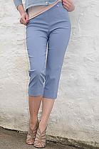Robell Wedgewood blue slim fit crops trousers.col. 62. 51576 (ALSO AVAILABLE IN MARIE)