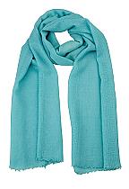 Adini luxe aqua cashmere shawl.018A