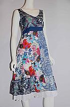 Coline floral patterned sleeveless cotton dress. akrk5 Was 69 now...
