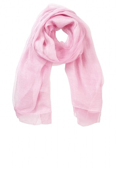 Adini Organza silk pink shawl.A21P